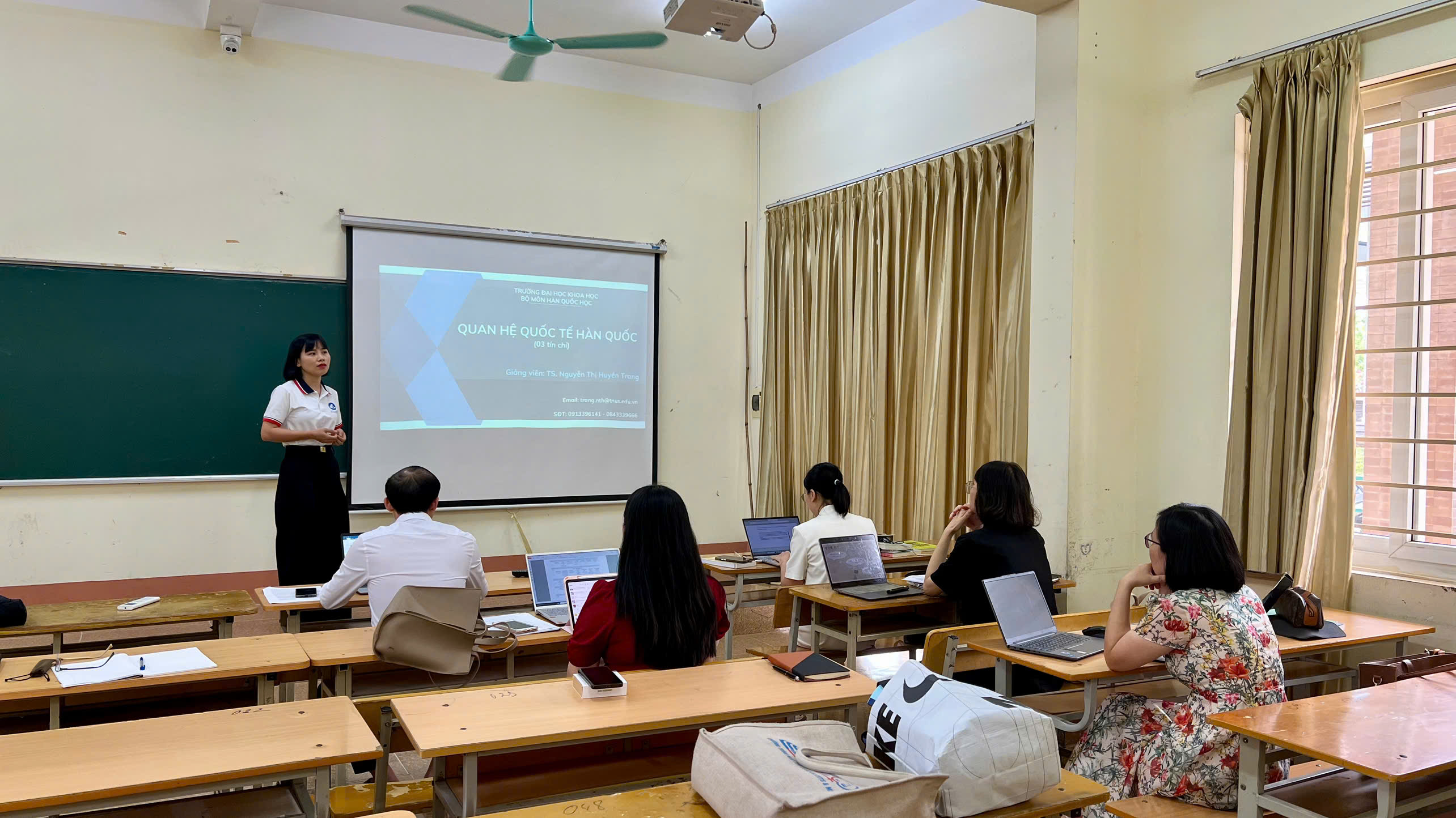 Thao giảng đầu năm: Bộ môn Hàn Quốc học khởi động năm học 2025–2026 với tinh thần đổi mới và sáng tạo.