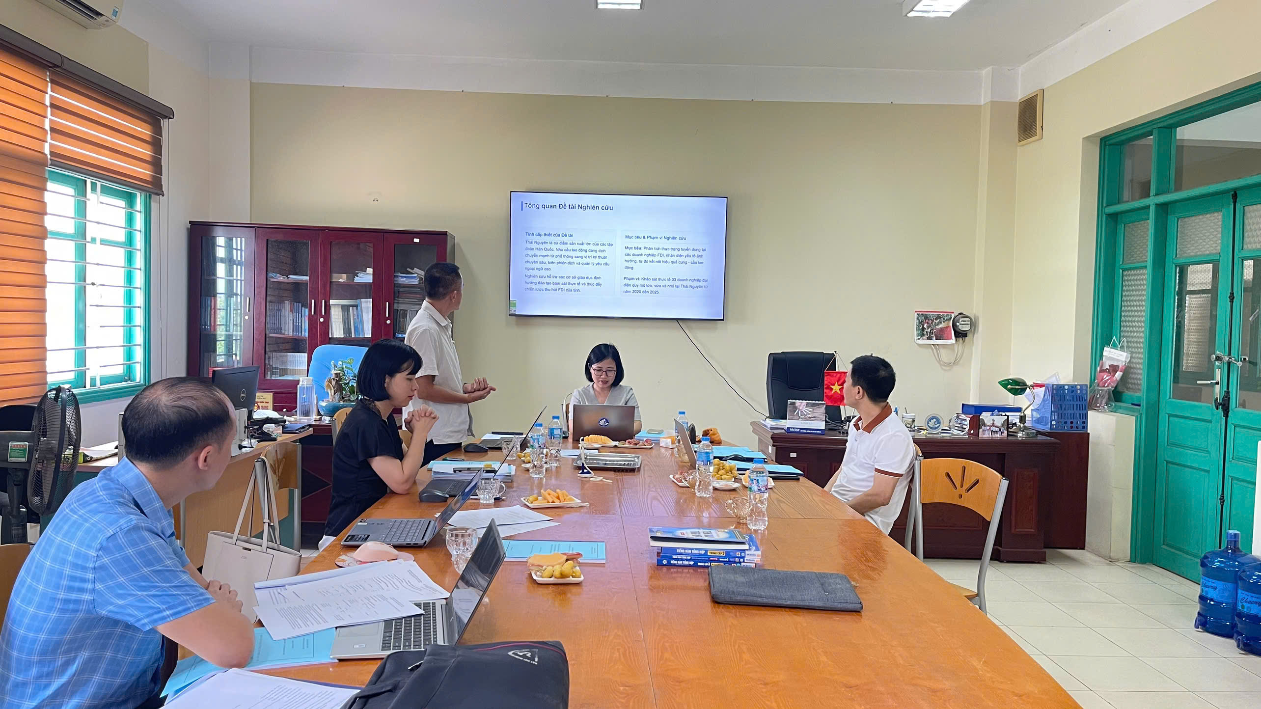 Chúc mừng các giảng viên Bộ môn Hàn Quốc học bảo vệ thành công 04 đề tài khoa học và công nghệ cấp cơ sở