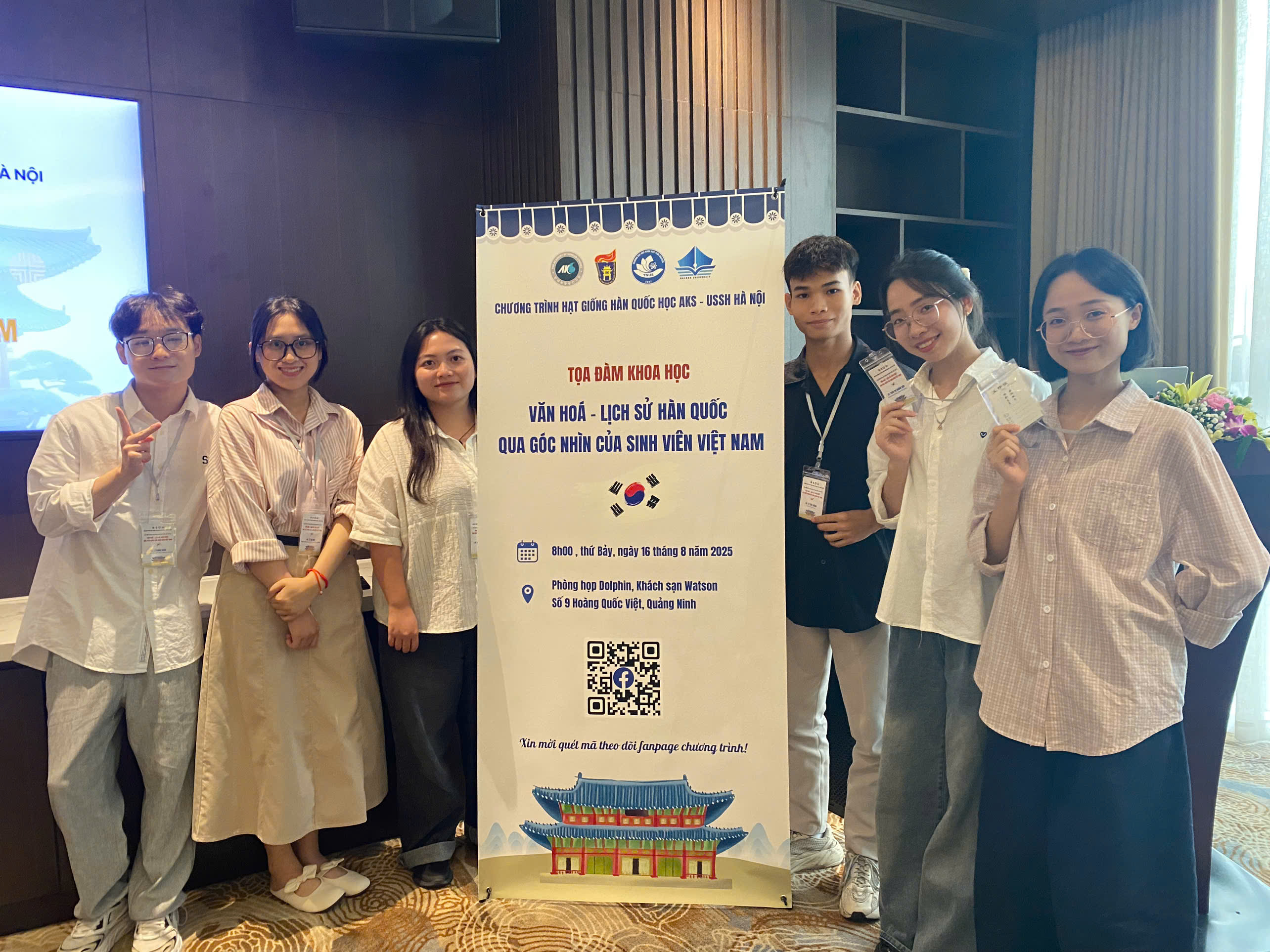 Sinh viên Hàn Quốc học -TNUS tạo dấu ấn tại tọa đàm “Văn hóa – Lịch sử Hàn Quốc”.