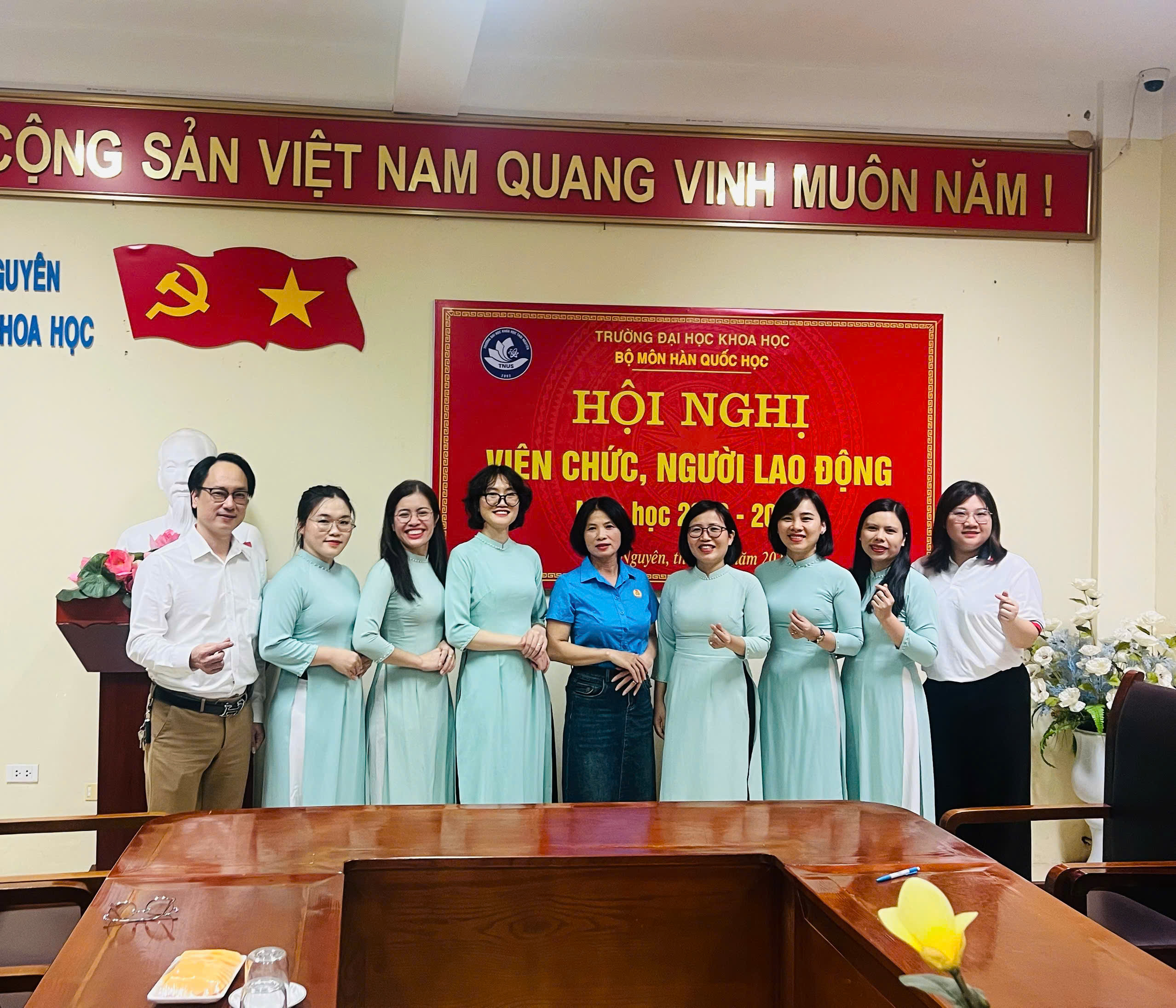 Bộ môn Hàn Quốc học tổ chức thành công Hội nghị CBVC, NLĐ năm học 2026–2027