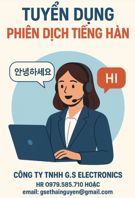 Thông báo cơ hội việc làm tháng 12/2025